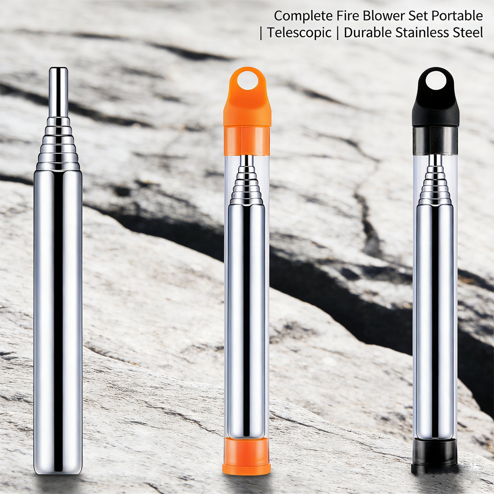 Fire Extinguisher Small - Portable Telescopic Fire Blower 304 Stainless