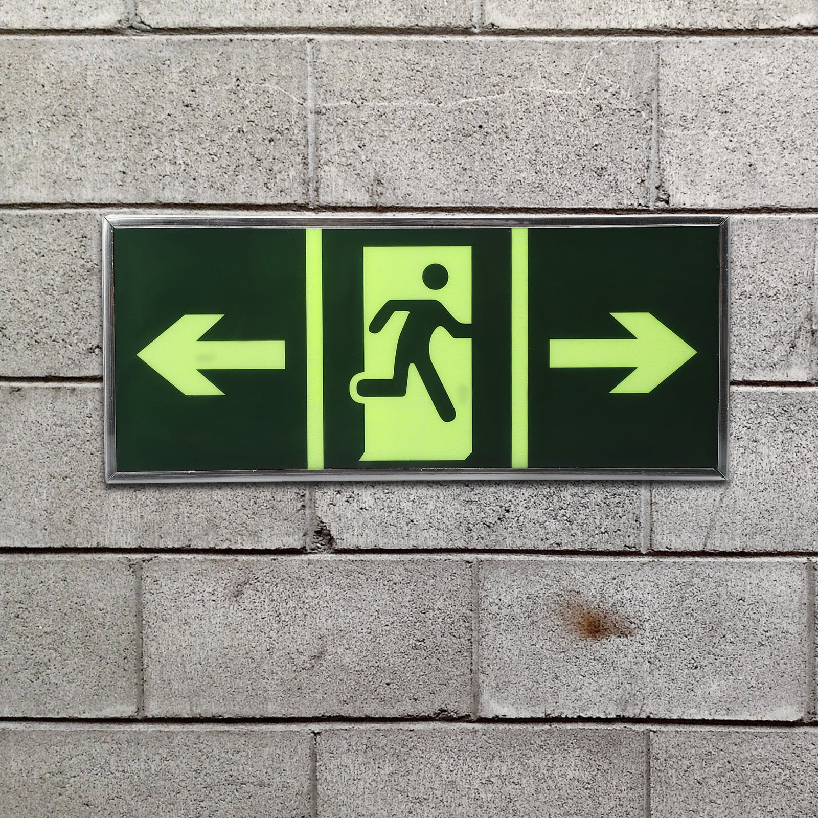 2Pcs Luminous Emergency Exit S - Emergency Exit Sign ulasan dan harga