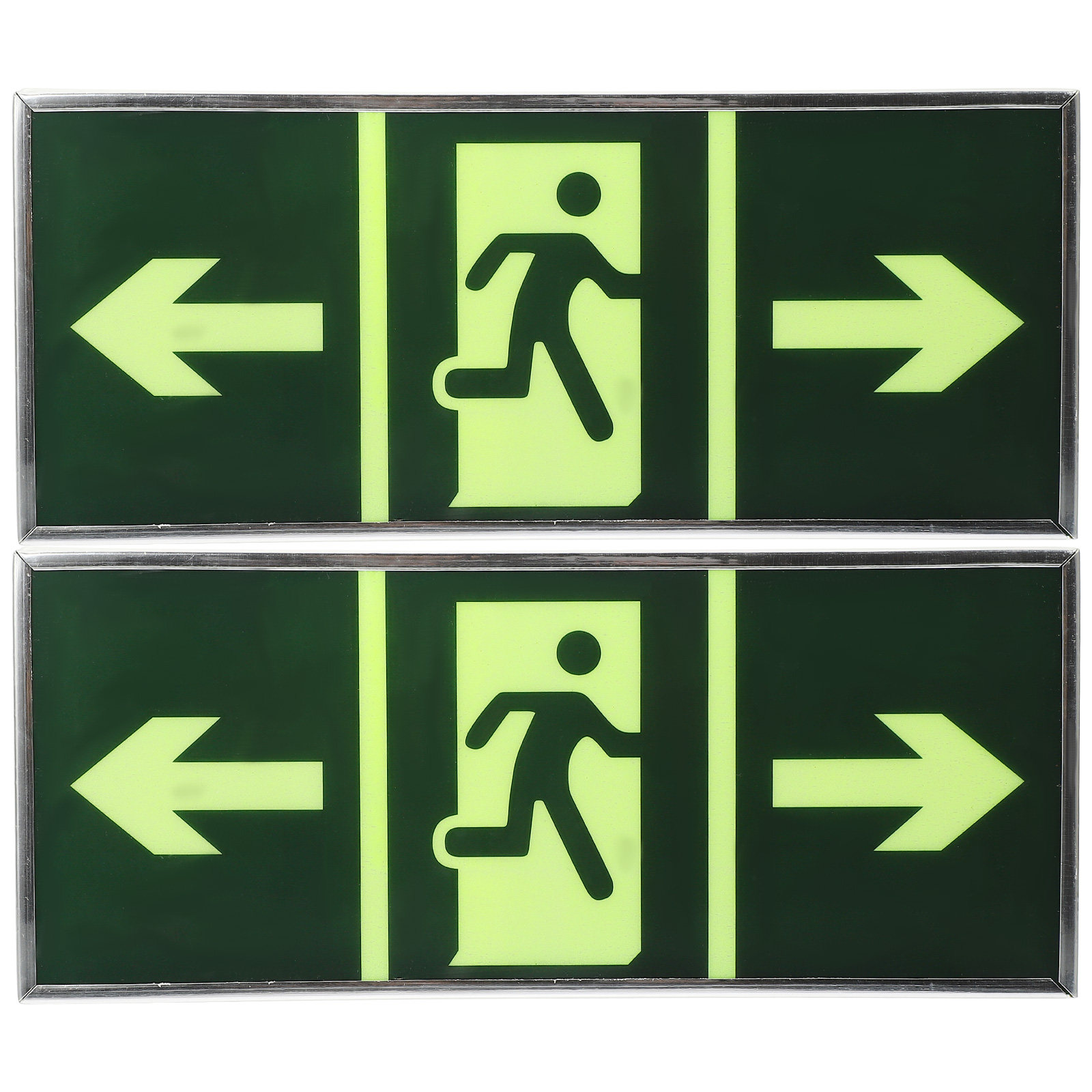 2Pcs Luminous Emergency Exit S - Emergency Exit Sign ulasan dan harga