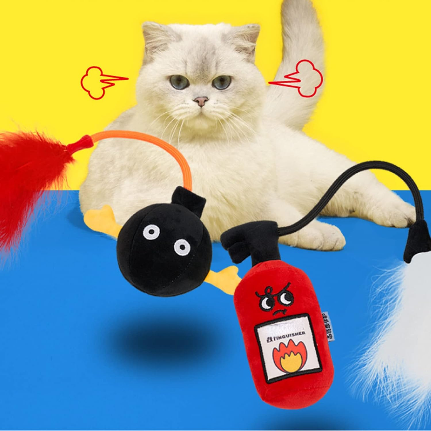 Exciting and Interactive Cat T - Fire Extinguisher Small ulasan dan harga