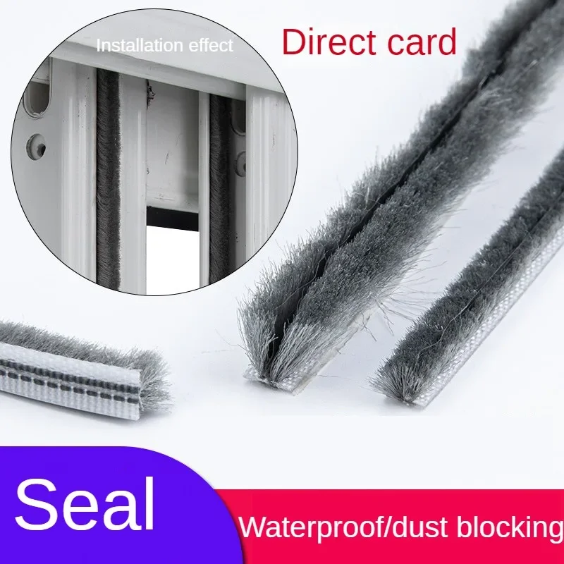 10M  Sealing Brush Strip Alumi - Window Lock Bar ulasan dan harga