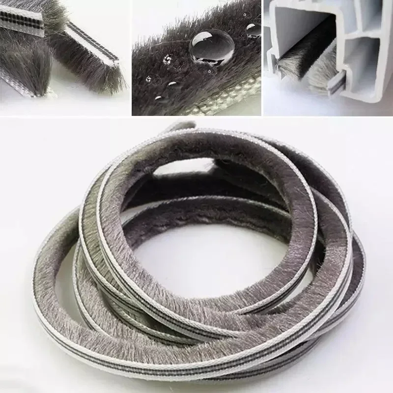 10M  Sealing Brush Strip Alumi - Window Lock Bar ulasan dan harga