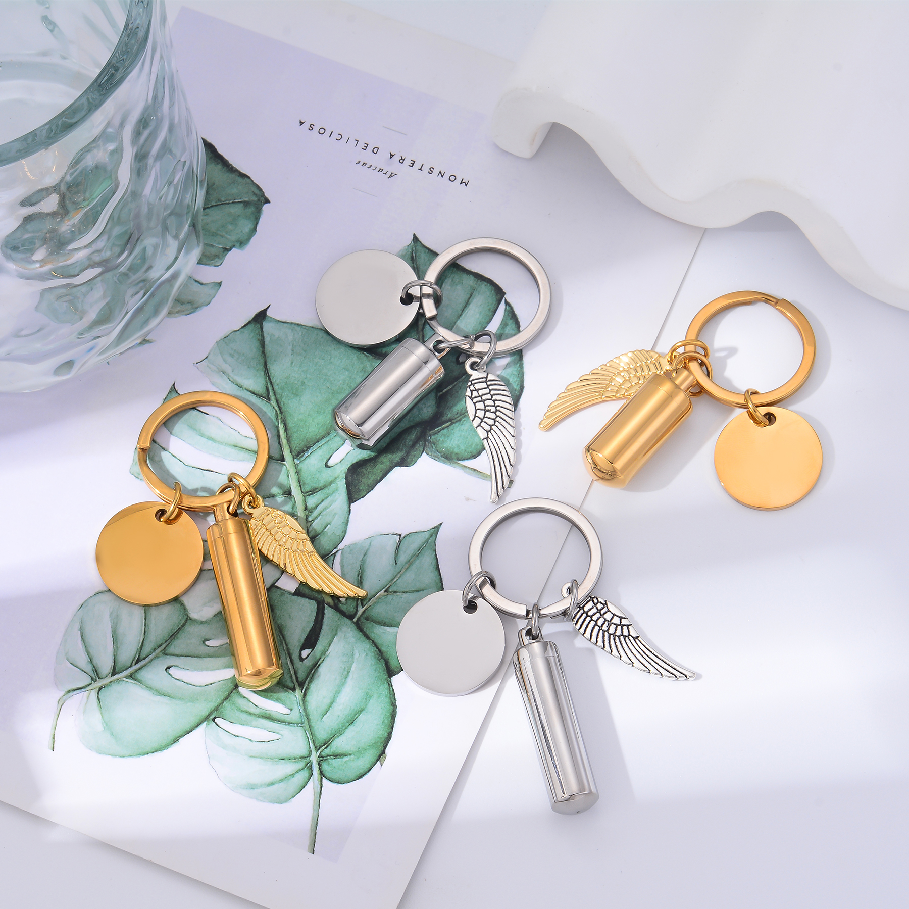 Personalized Cylinder Urn Keyc - Personal Alarm Keychain ulasan dan harga