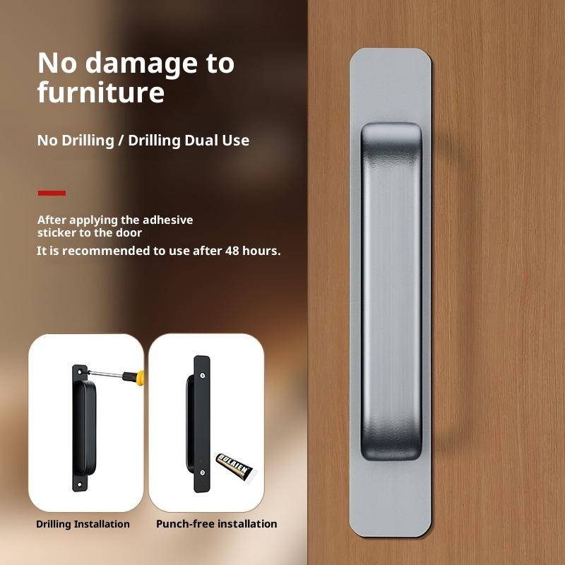 Aluminum Alloy Drill-free Hand - Window Lock Bar ulasan dan harga