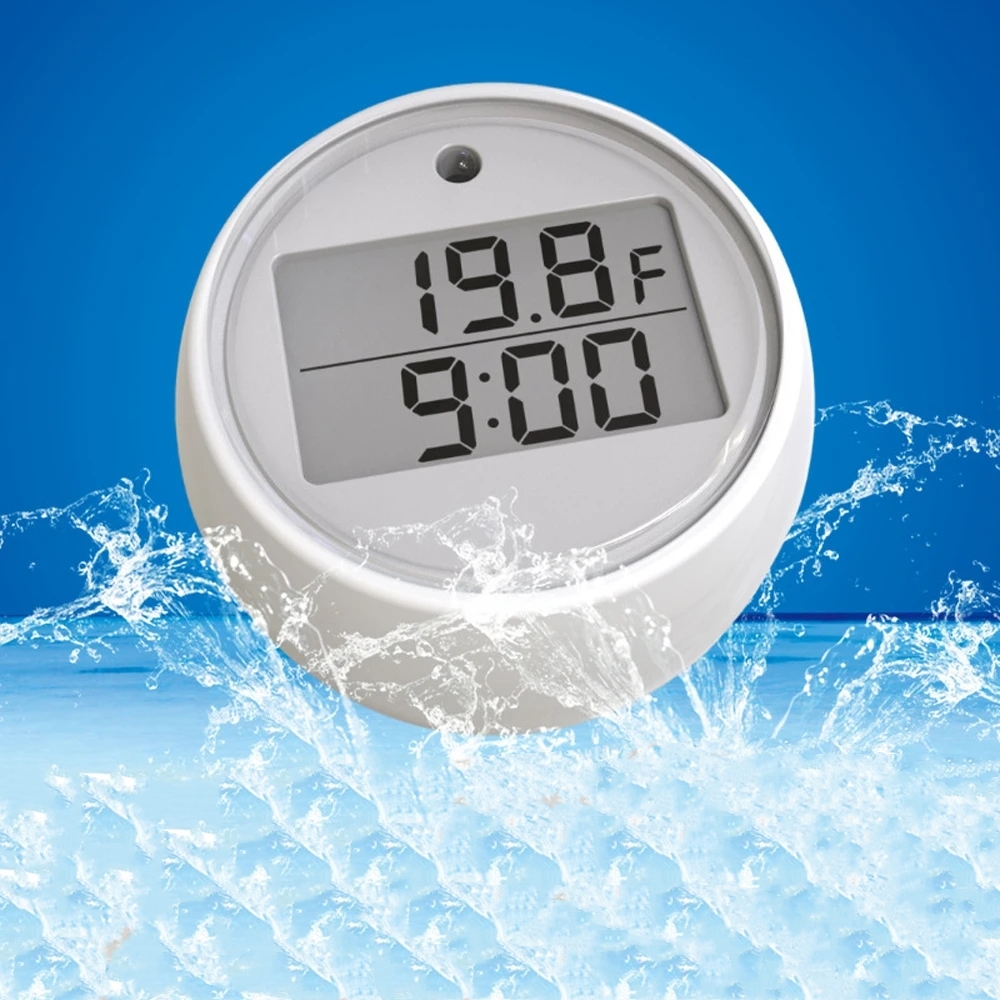 1PC Ice Bath Thermometer with  - Pool Alarm Float ulasan dan harga