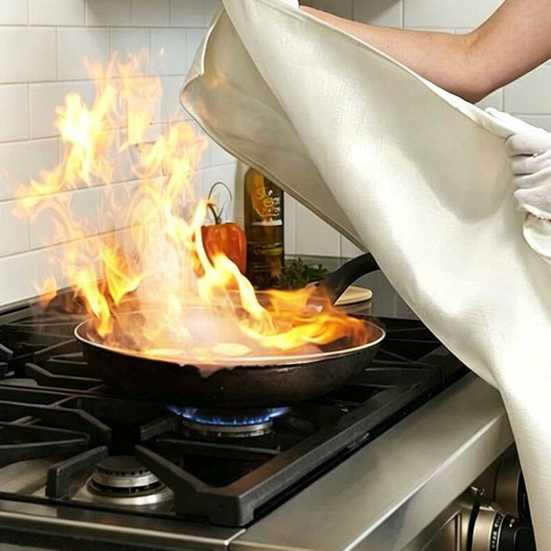 Fiberglass Flame Retardant Sup - Fire Blanket Kitchen ulasan dan harga