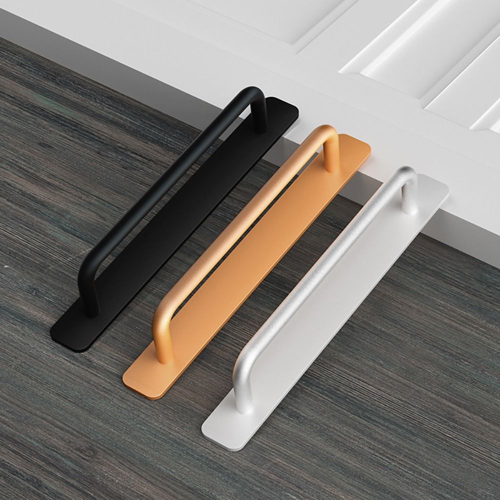 Punch-free Door Handle Aluminu - Window Lock Bar ulasan dan harga