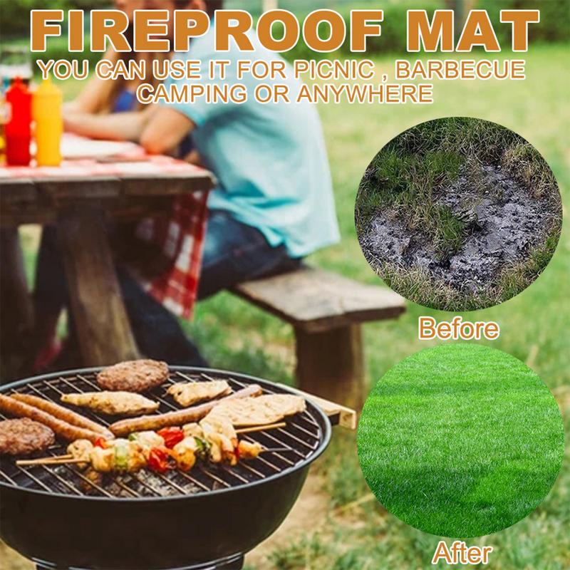 Under Grill Mat Fireplace Fire - Fire Blanket Kitchen ulasan dan harga