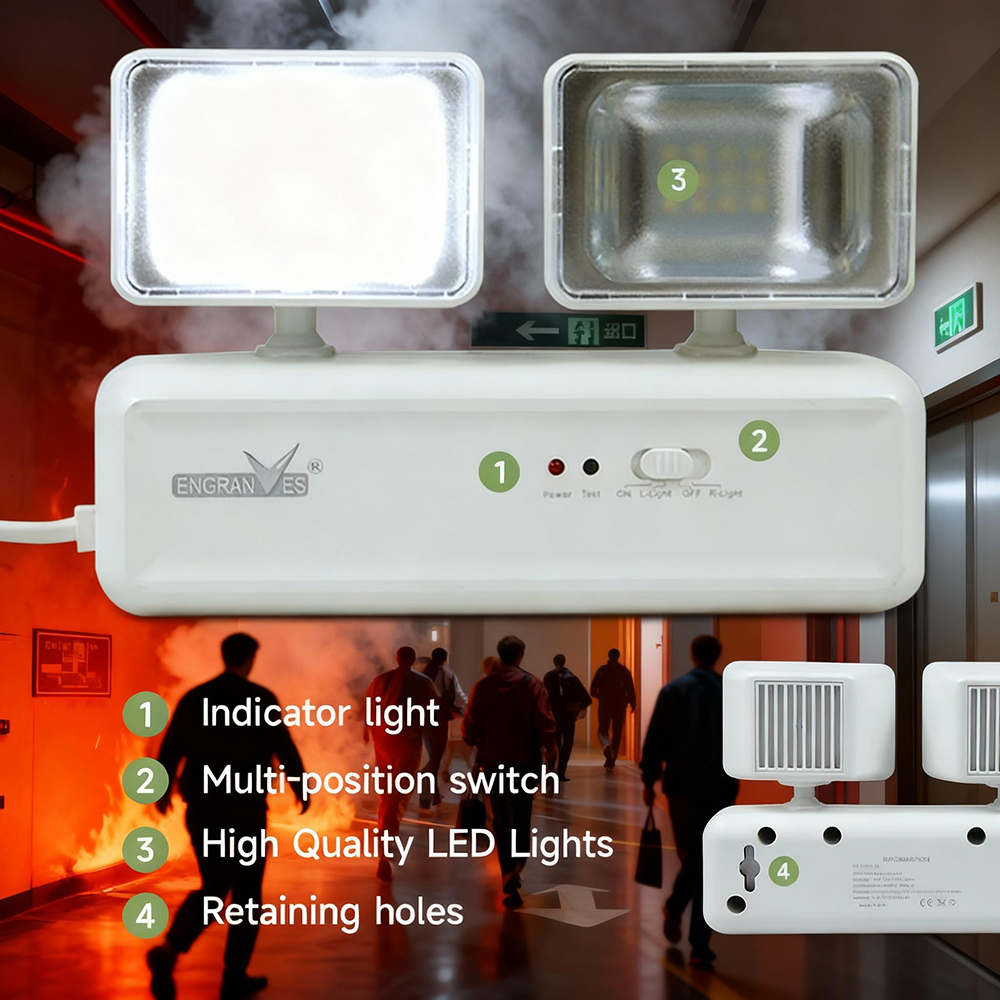 Emergency Exit Light LED Emerg - Power Outage Light ulasan dan harga