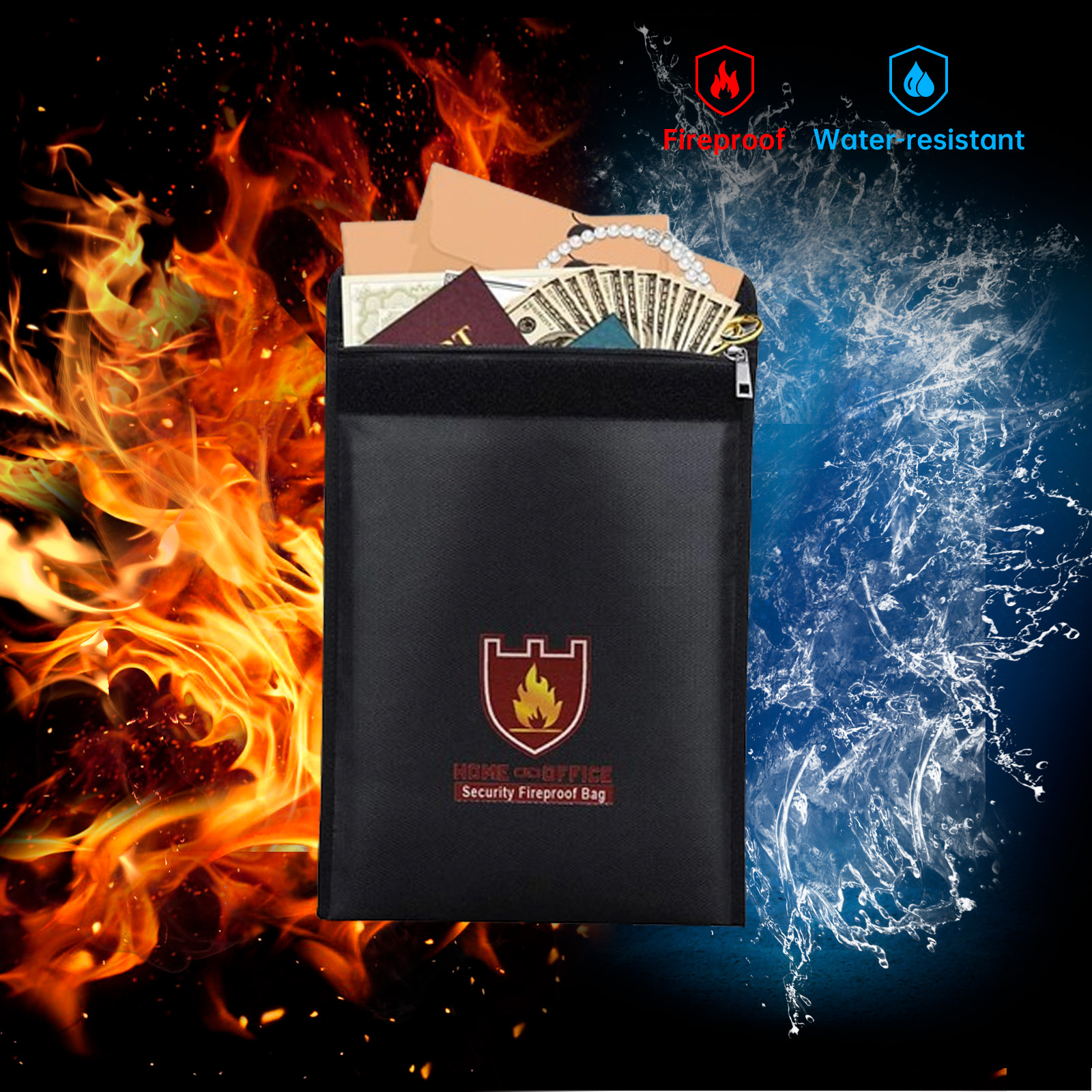 Fireproof and Waterproof Docum - Fire Safe Document ulasan dan harga