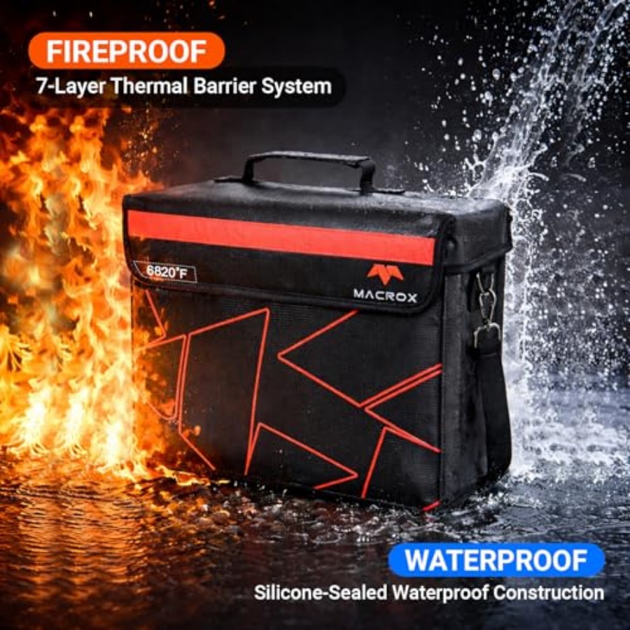 Fireproof and Waterproof Docum - Fire Safe Document ulasan dan harga