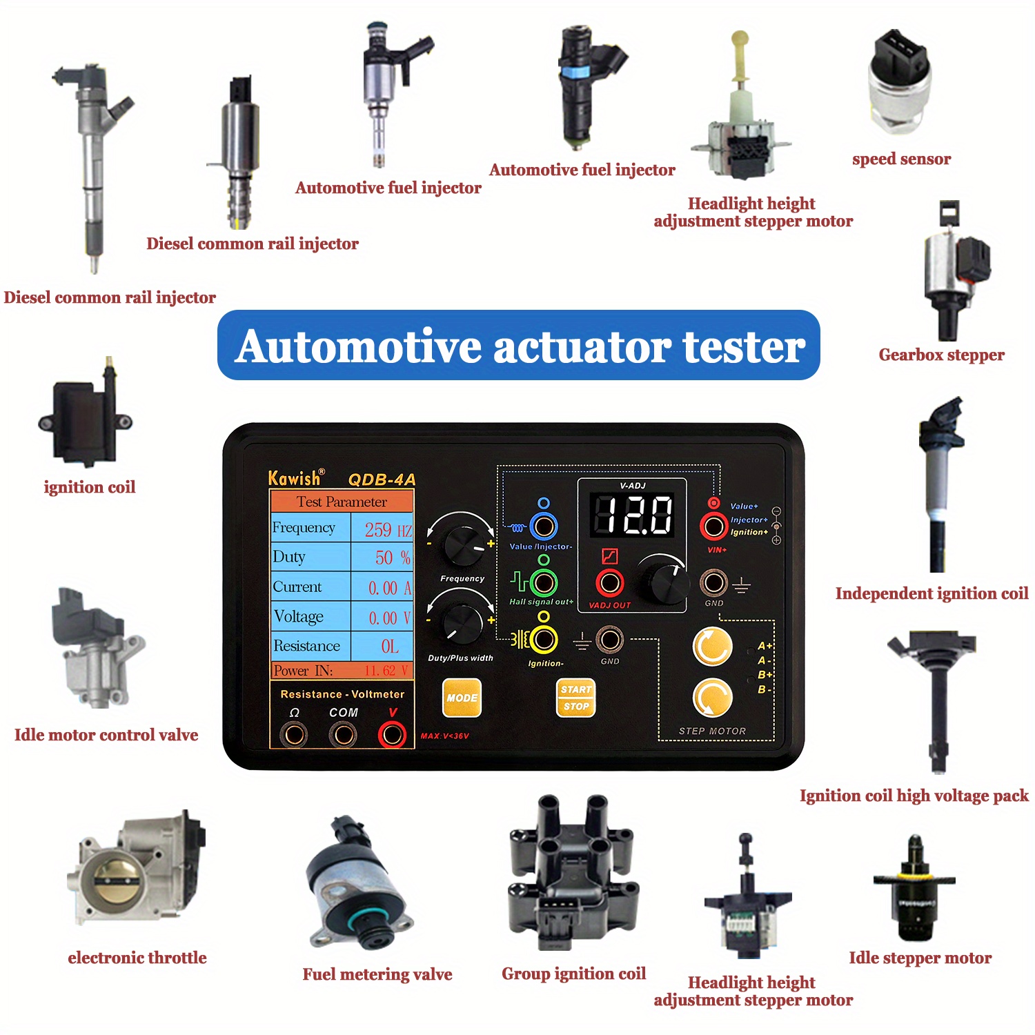 Auto Ignition Coil Test Inject - Co Detector Plug ulasan dan harga