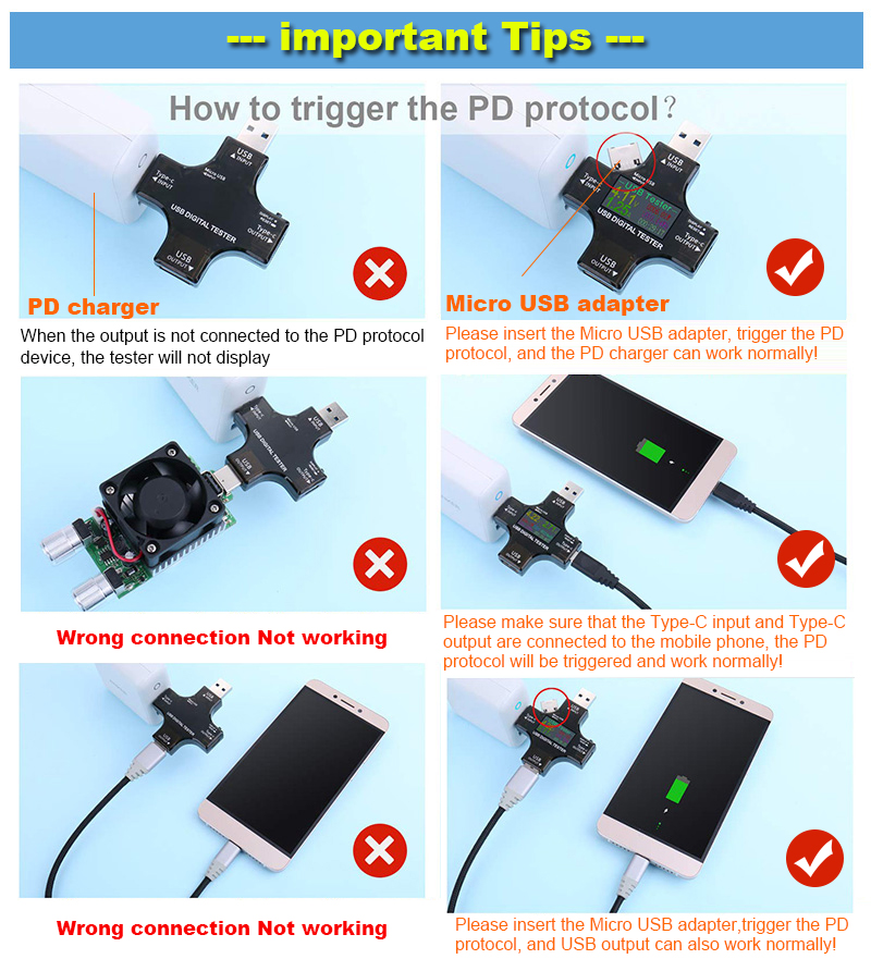 8.0A USB Tester DC Type-C PD D - Co Detector Plug ulasan dan harga