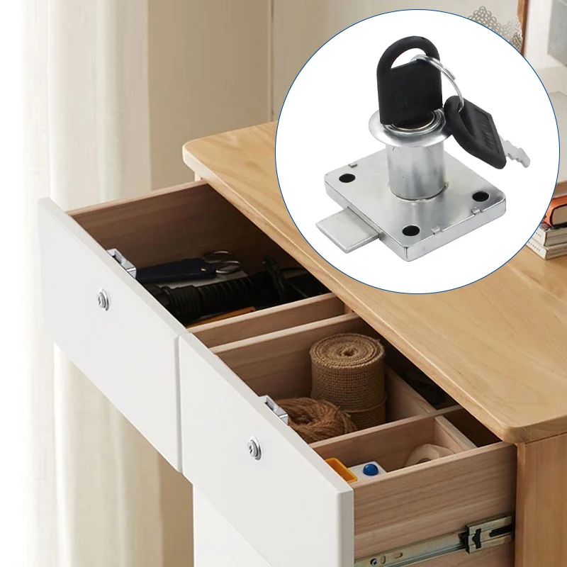 Drawer lock with key, used for - Medicine Cabinet Lock ulasan dan harga