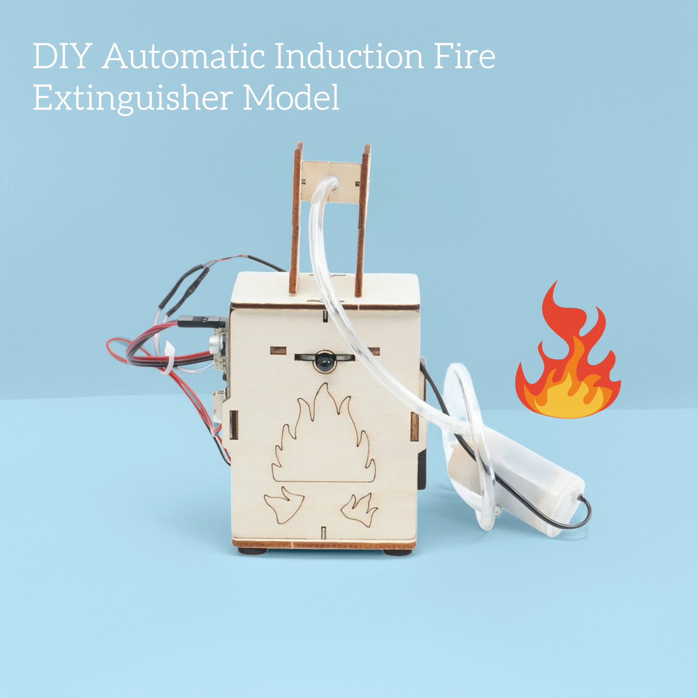 DIY Automatic Induction Fire E - Fire Extinguisher Small ulasan dan harga