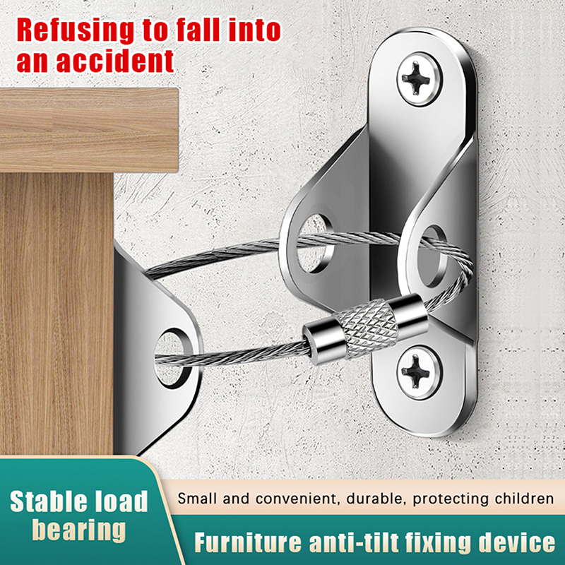 New 1Set Furniture Anchors Ant - Earthquake Anchor Strap ulasan dan harga