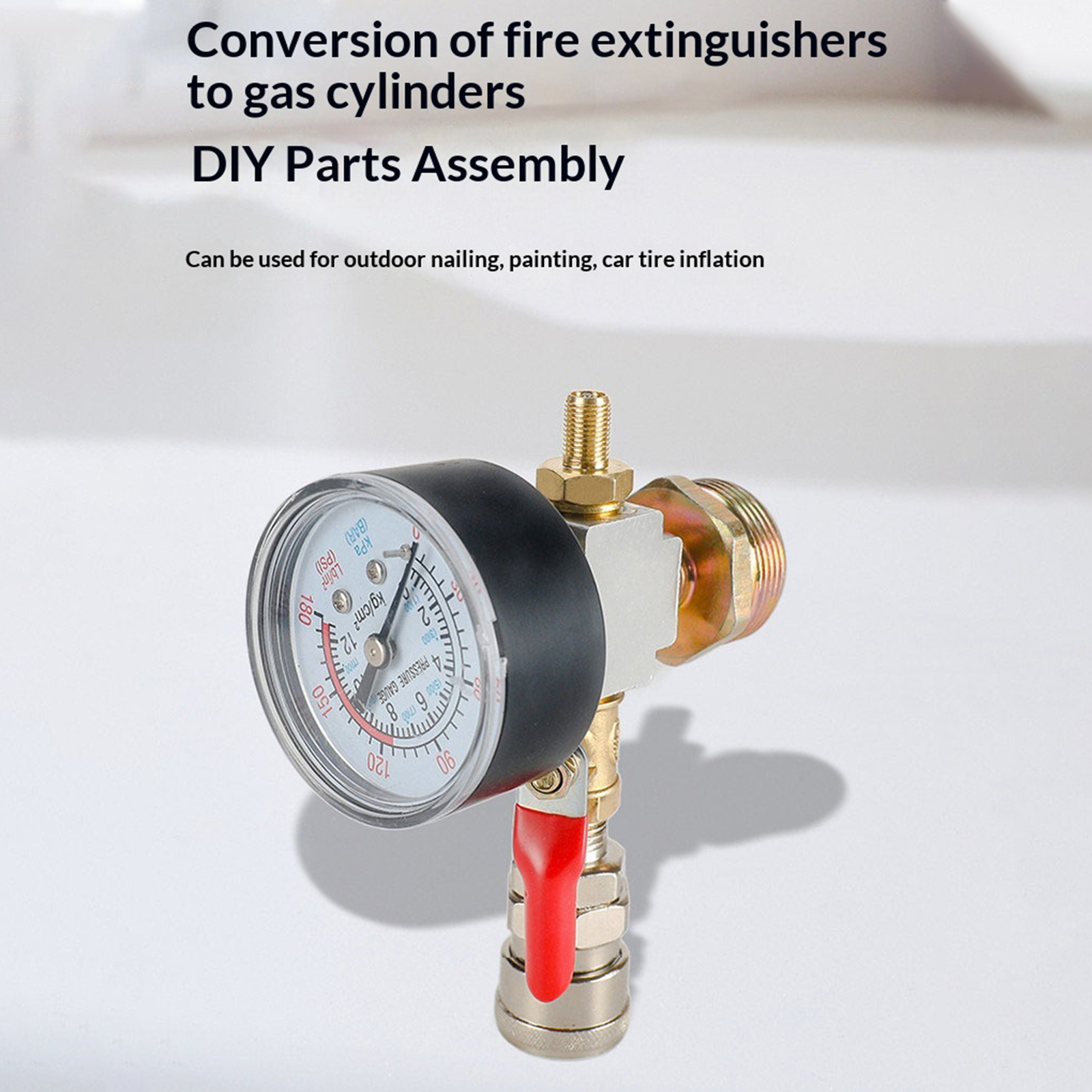 Small Air Tank Pressures Adapt - Fire Extinguisher Small ulasan dan harga