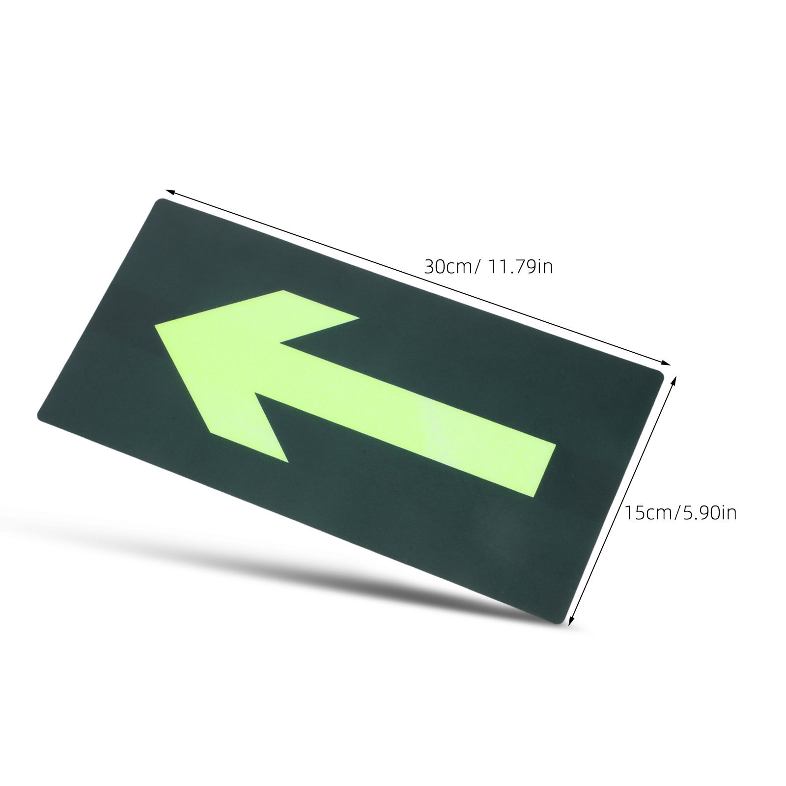 8Pcs Luminous Emergency Fire E - Emergency Exit Sign ulasan dan harga