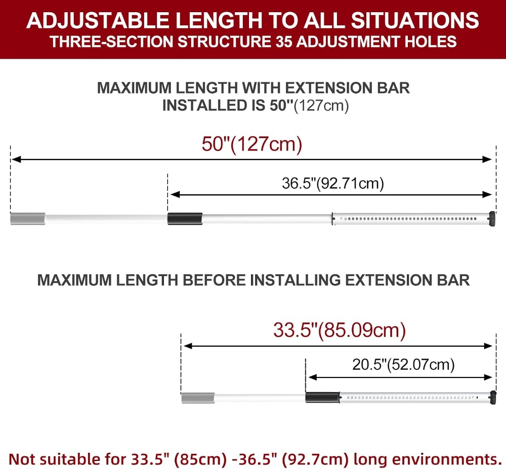 Sliding Door Security Bar, Hea - Window Lock Bar ulasan dan harga