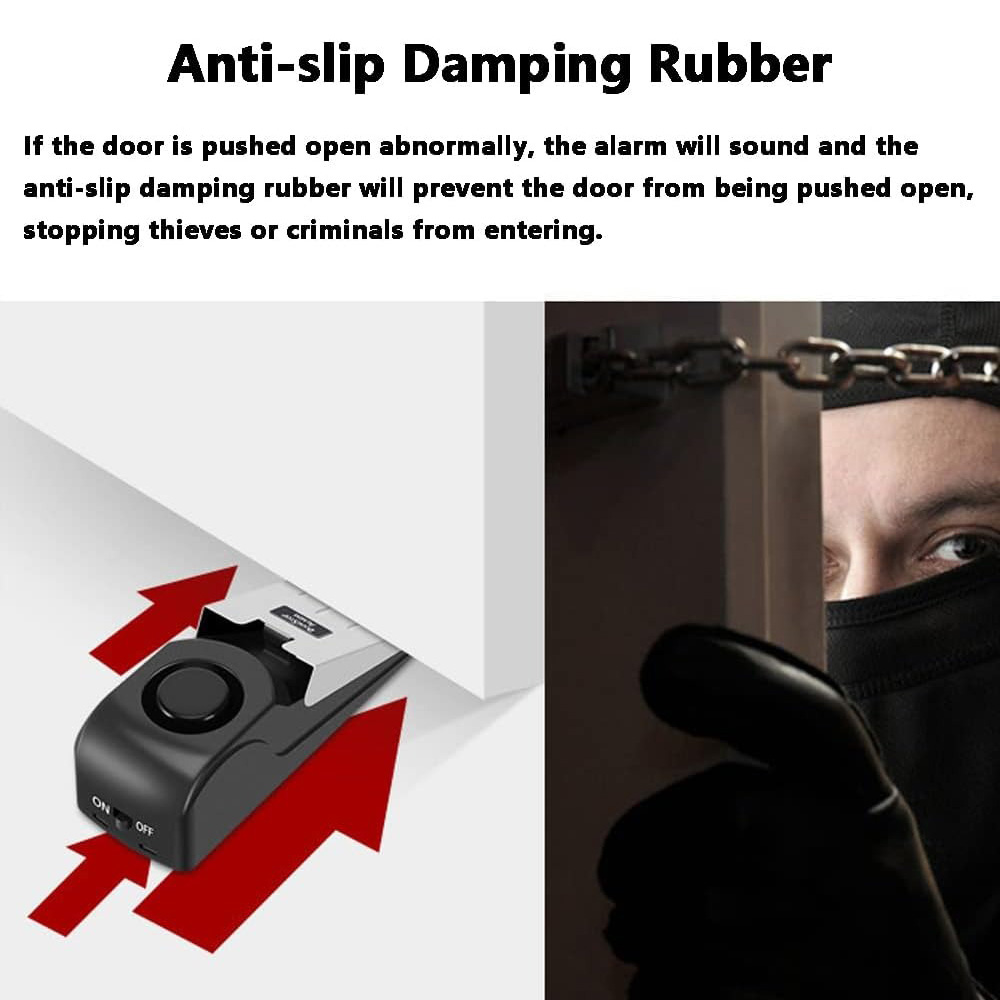 Door Stop Alarm with 120dB Sec - Door Stop Alarm ulasan dan harga