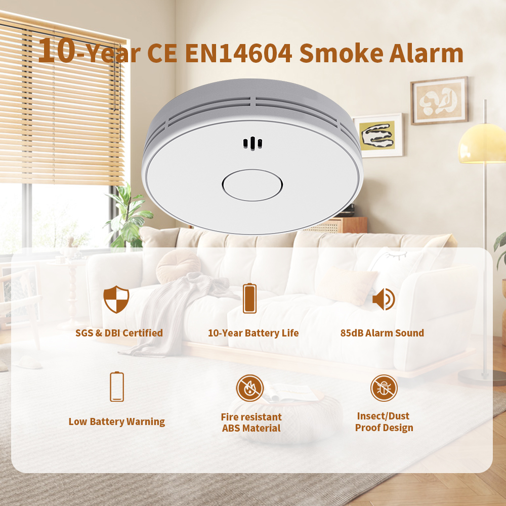 V-Come Standalone Smoke Alarms - Smoke Detector Interconnected ulasan dan harga