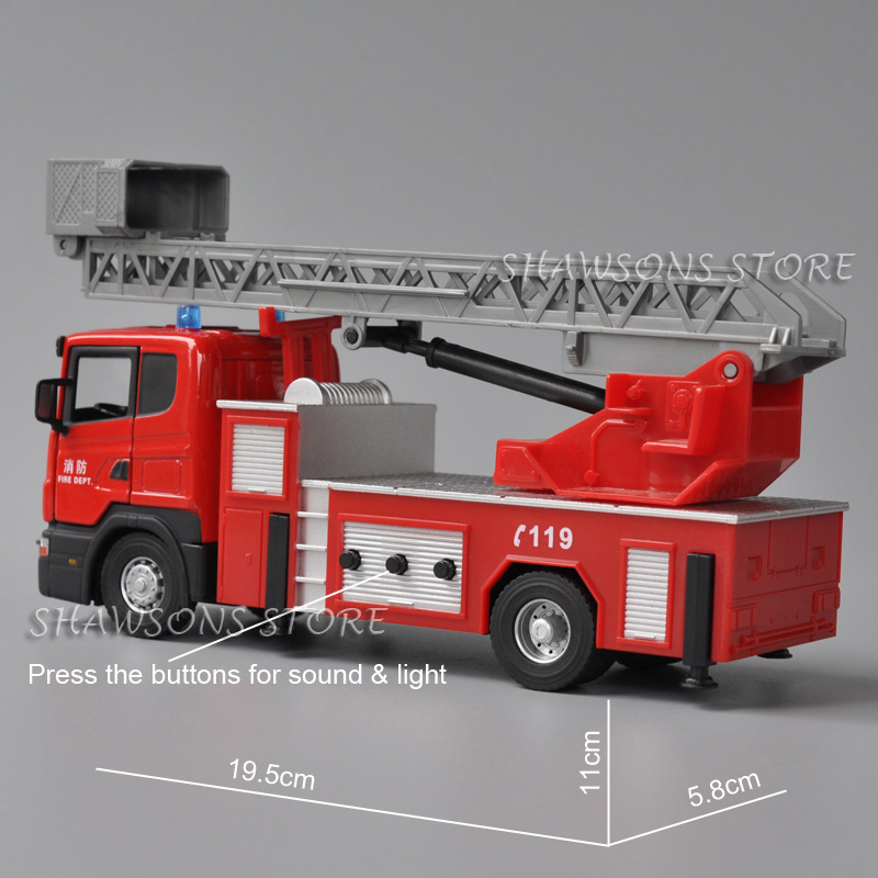 1:43 Scale Diecast Vehicle Mod - Fire Escape Ladder ulasan dan harga