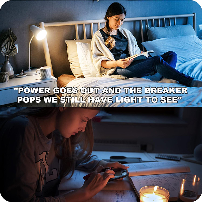 Emergency LED Light Bulb E27 w - Power Outage Light ulasan dan harga
