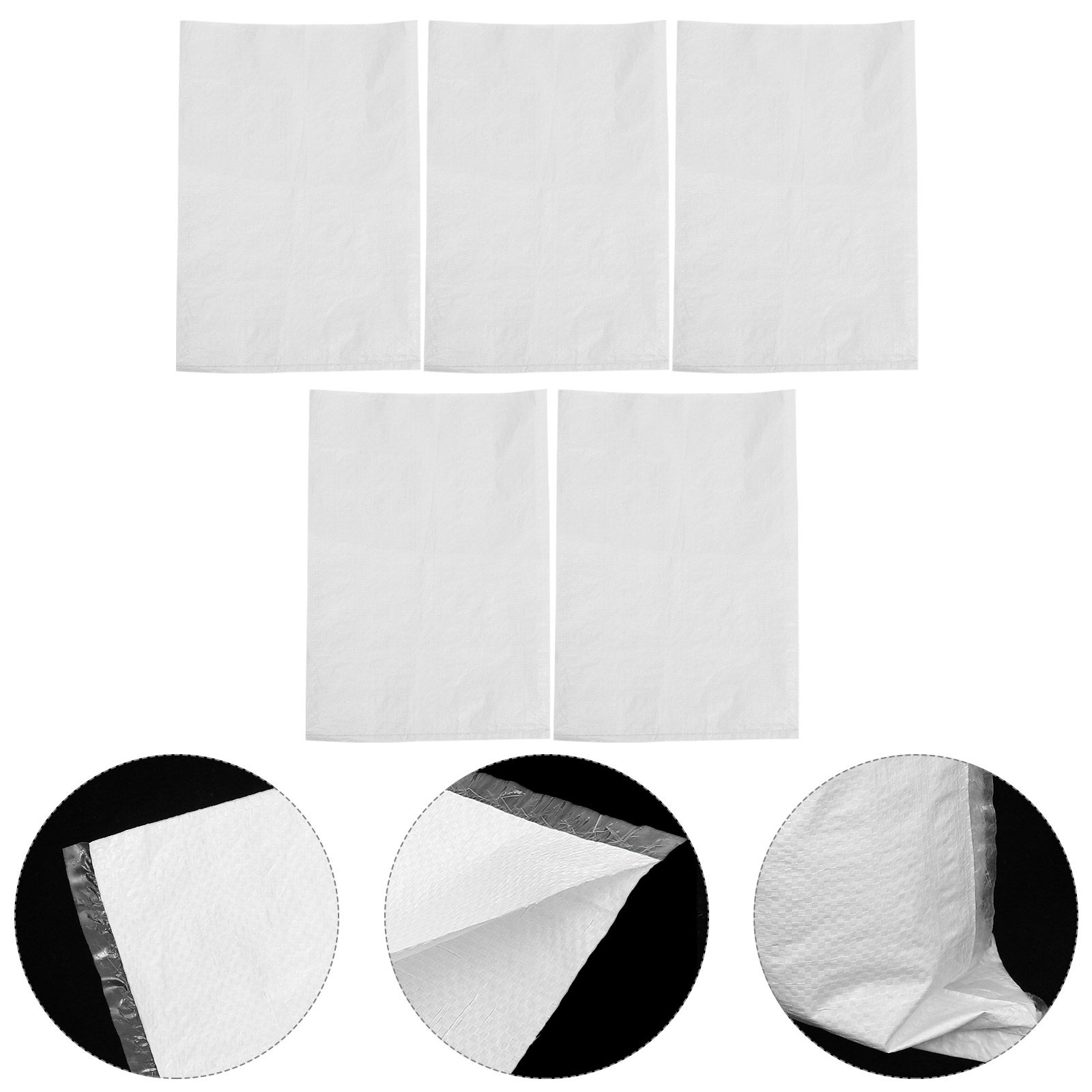 5Pcs Waterproof Woven Sandbags - Flood Barrier Bag ulasan dan harga