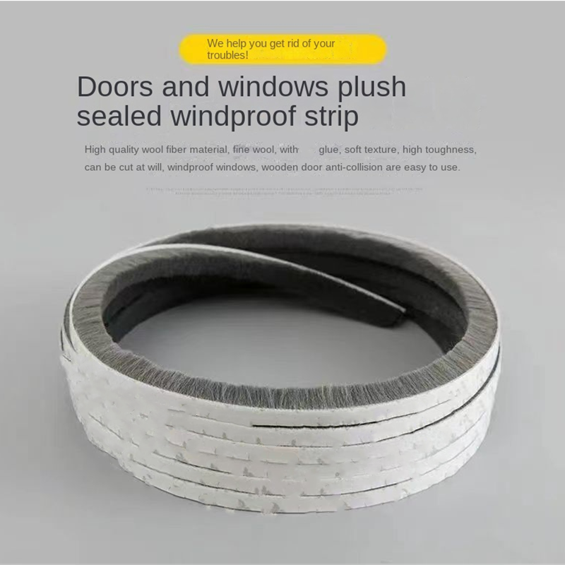 5/10/20M Self-adhesive Wool Se - Window Lock Bar ulasan dan harga