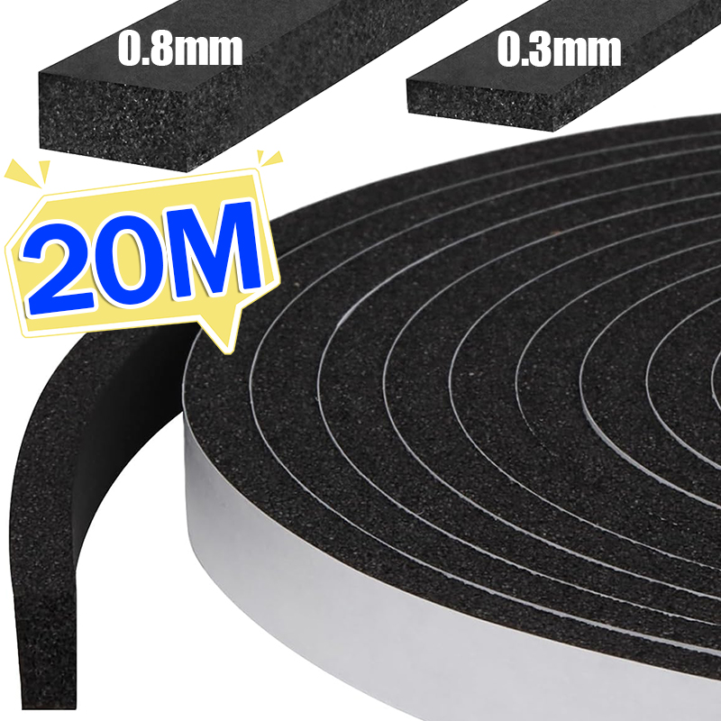 3/8mm Thickness Foam Tape Soun - Window Lock Bar ulasan dan harga
