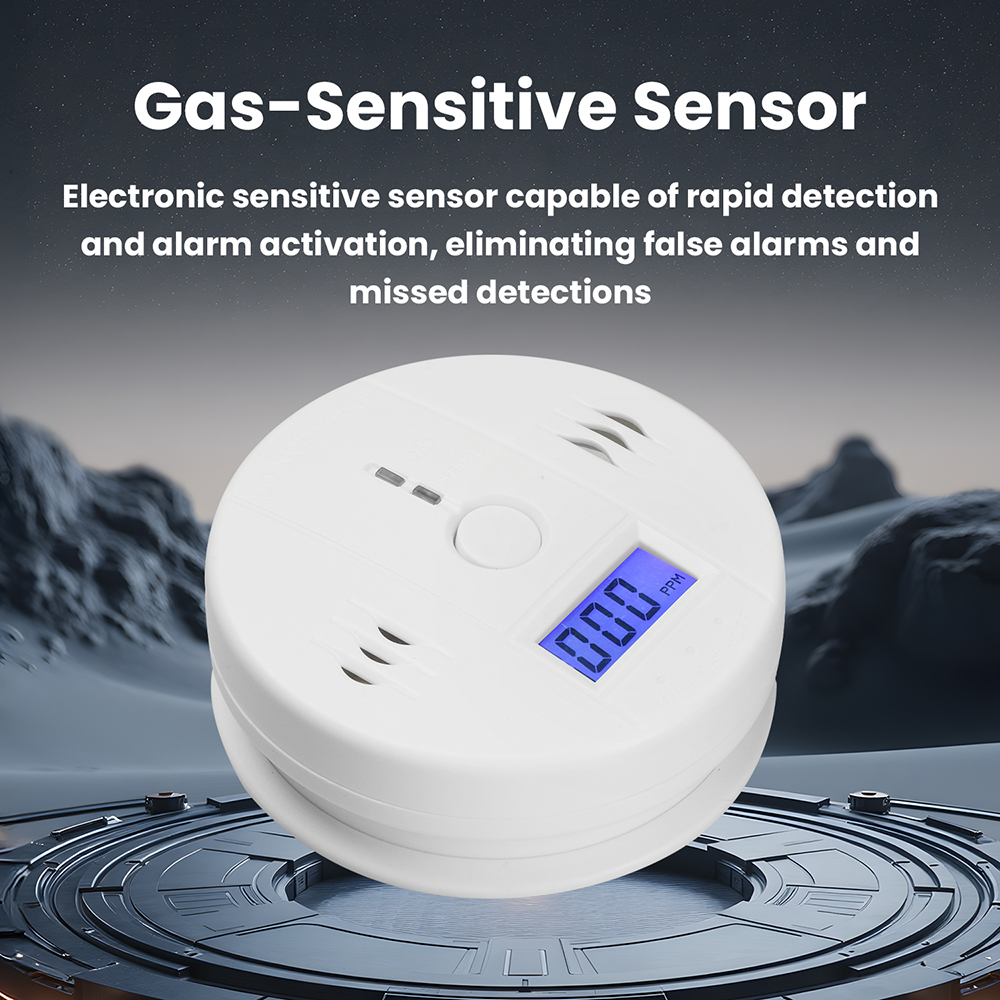 Battery Powered Carbon Monoxid - Smoke Detector Interconnected ulasan dan harga