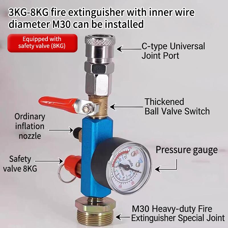 Small Air Tank Pressure Adapte - Fire Extinguisher Small ulasan dan harga