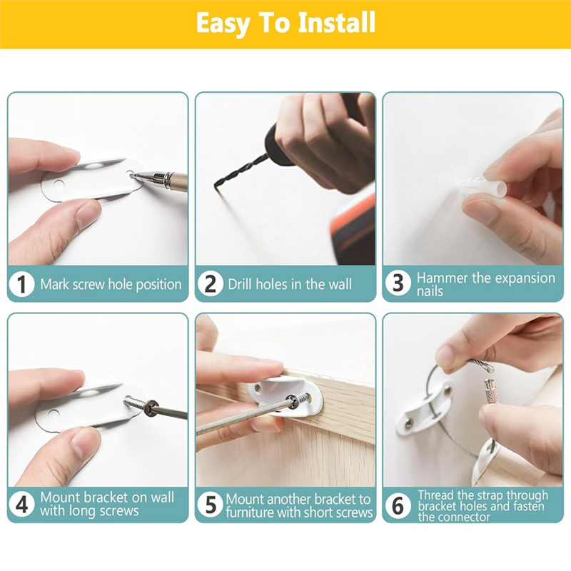 Furniture Anchors For Baby Pro - Earthquake Anchor Strap ulasan dan harga